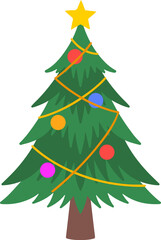 Christmas Tree with Ornament
