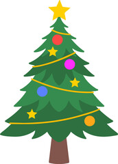 Christmas Tree with Ornament
