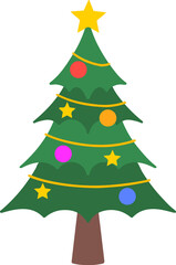Christmas Tree with Ornament
