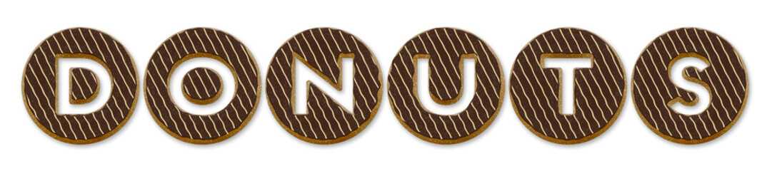 Donuts Text