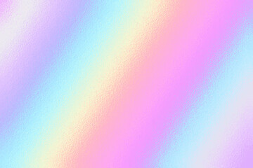 unicorn rainbow background, pastel color , vivid holographic foil texture, vector illustration for screen, web design