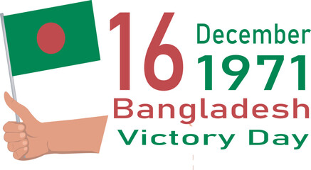 Vector illustration for Bangladesh victory day