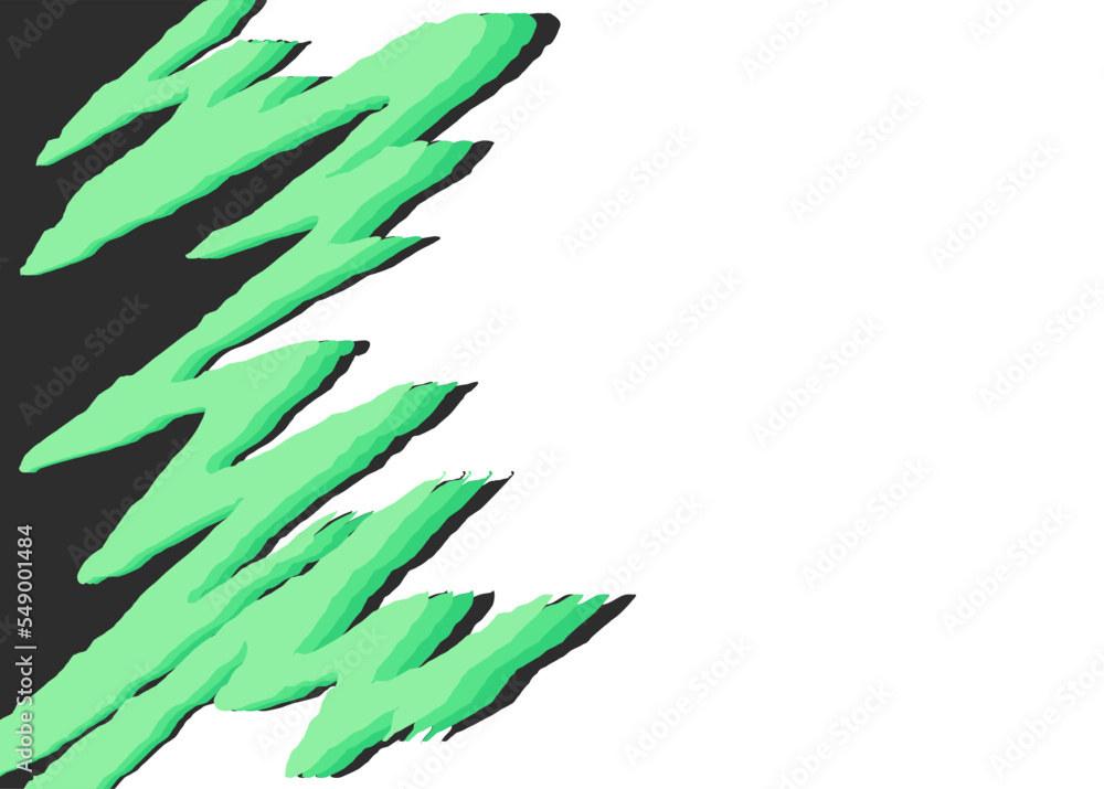 Poster abstract background with gradient rough wavy line pattern and with some copy space area