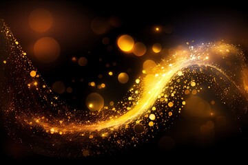 A swirling star dust background