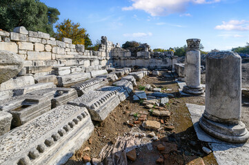 Stratonikeia Ancient City in Eskihisar, Mugla, Turkey.	
