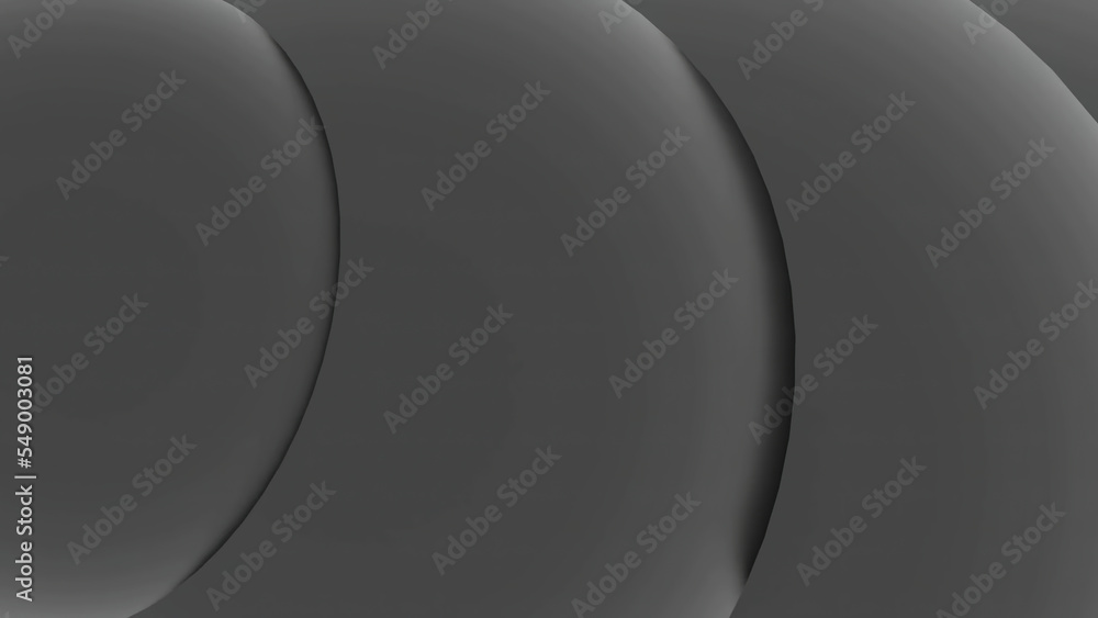 Aufkleber moving wave lines on surface. design. part of wave rings moves on surface. 3d lines move in stream o