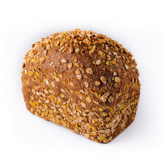 Loaf of fresh baked multigrain bread