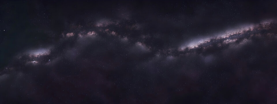 Nebula galaxy background with outer space. Cosmic clouds and beautiful universe night stars 3D 8K