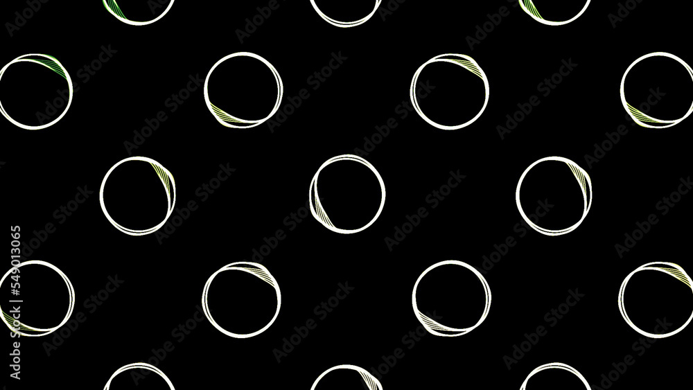 Poster red and black background . motion.the shining lasers are in the form of circles and they draw patter