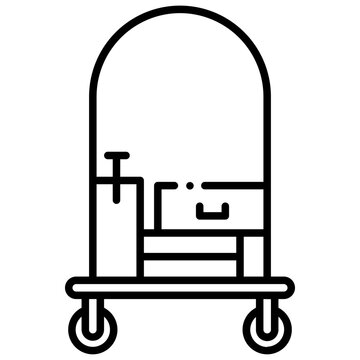 recommend clip art: baggage bellhop icon