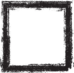 Vector Frames. rectangles for image. distress texture . Grunge Black borders isolated on the background . Dirt effect . geometric shapes for your design
