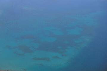 a Blue sea water surface, Sea blue seascape