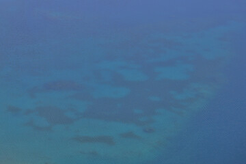 a Blue sea water surface, Sea blue seascape