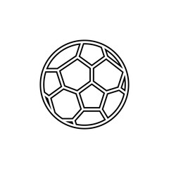 Fototapeta premium Football icon vector logo design template