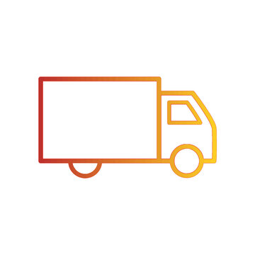 Delivery icon template