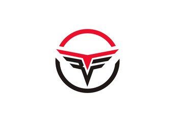 initial letter logo RTF initial company icon business logo background illustration