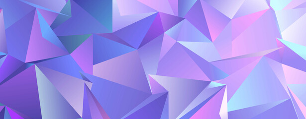 Fototapeta premium Abstract Low-Poly background. triangulated texture. Design 3d. Polygonal geometrical pattern. Triangular modern style