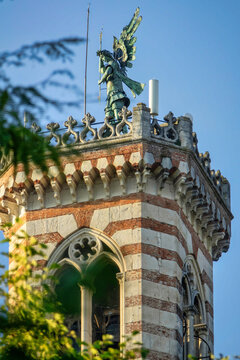 Bell tower of Trissino, Vicenza, Italy