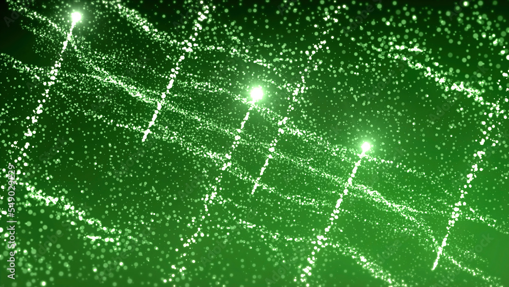 Poster stars galaxy background in outer space. motion. abstract milky way visualization with moving stars.