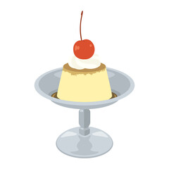 喫茶店のかためプリン