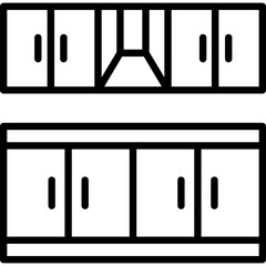 Kitchen Furniture Icon