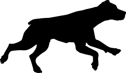 Dog Silhouette Pet Animal