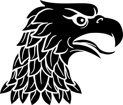Eagle Head Imperial Heraldic Symbol