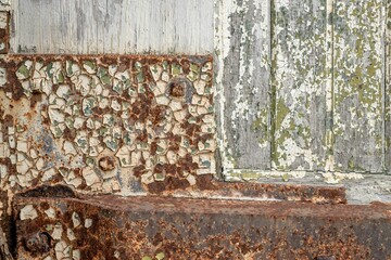 old rusty metal texture