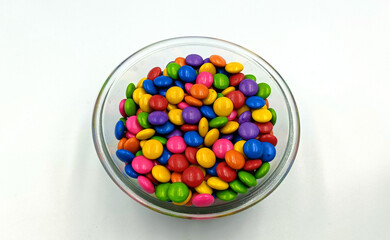 Sugar Coated Chocolate Gems Candy