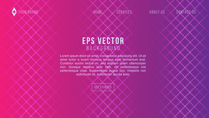 Purple Pattern Web Design Abstract Background Lemonade EPS 10 Vector For Website, Landing Page, Home Page, Web Page, Web Template