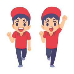 Employees are happy and show their enthusiasm for their work.