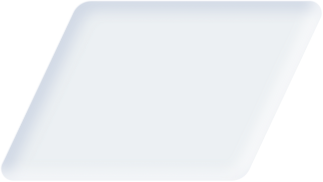 White Blank Shape Shadow Neumorphism Style