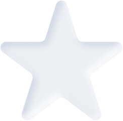 White Blank Shape Shadow Neumorphism Style