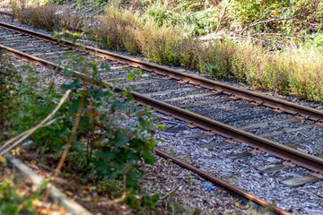 railway in the countryside