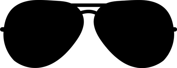 Cool sunglasses isolated illustration