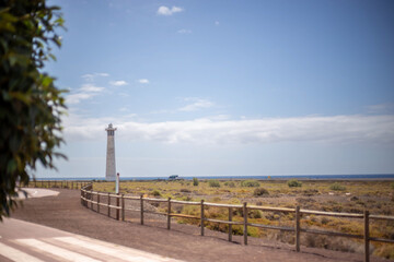 Obraz premium Leuchtturm Fuerteventura