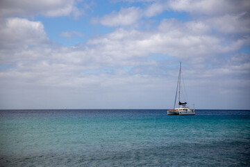 Fototapeta premium Katamaran