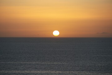 Sun Set Atlantic Ocean 
