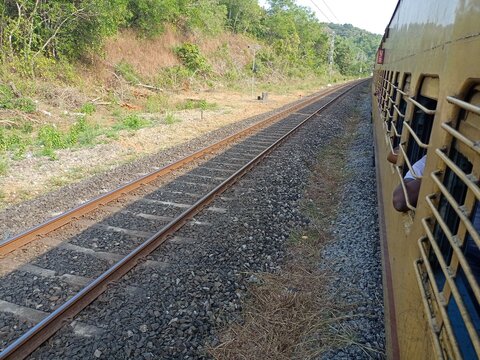 railway in the countryside