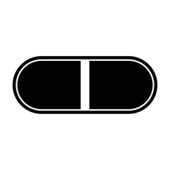 Antibiotic, capsule, drug icon