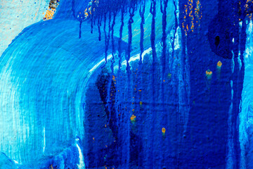 Abstract wall texture with spray paint fragment