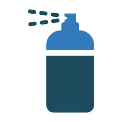 Bathroom amenity, hair conditioner, hair spray icon