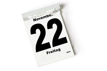 22  November 2024
