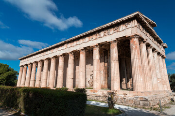 The Temple of Hephaestus or Hephaisteion is a well-preserved Greek temple in Athens, Greece
