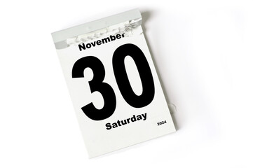 30  November 2024