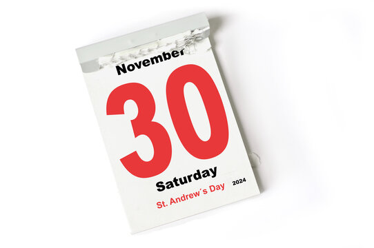 30 November 2024 St Andrews Day