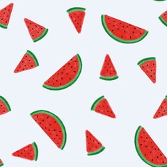 watermelon pastel pattern