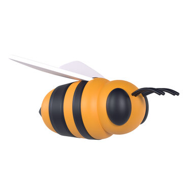 Bee 3D icon