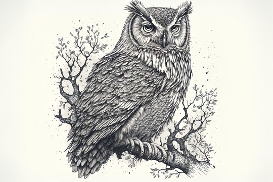 Tips please on drawing realistic owl eyes in pen and ink : r/drawing