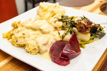 Thanksgiving Dinner with all Sides (No Turkey)